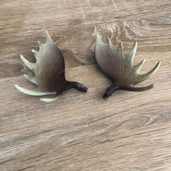 DWK Northern Moose Salt & Pepper Shaker Holder 2 Glass Shakers Cabin Wilderness - Picture 9 of 9